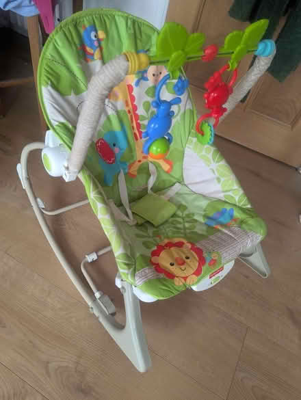 Photo of free Fisher Price Vibrating Bouncer (Smedley Street DE4) #1