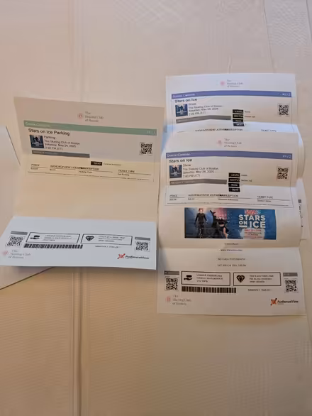 Photo of free 2 tickets to Stars on Ice tonight (Worcester, 01606) #1