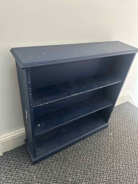 Photo of free Blue small bookcase (Birkenhead) #1