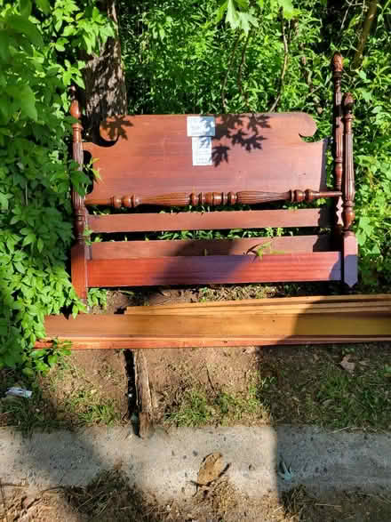 Photo of free Curb Alert - Full Size Bed Frame (Silver Spring) #2