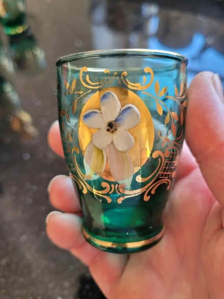 Photo of free Glass bottle and glasses (Wimborne,Colehill) #2