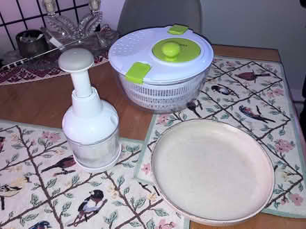 Photo of free Salad Spinner, Chopper, Bowl (Takoma, DC) #1