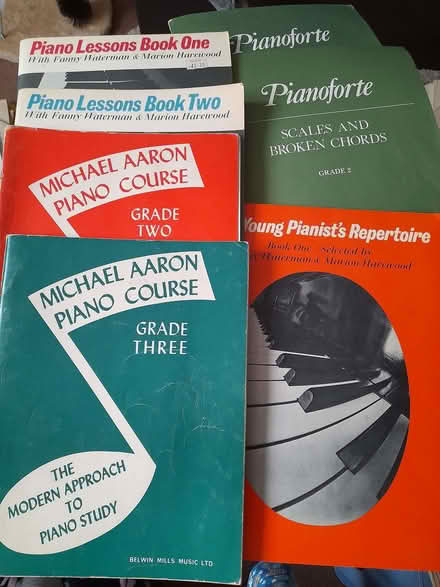 Photo of free Piano, violin, recorder, guitar tuition books (Rochdale OL12) #2