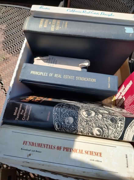 Photo of free Old misc real estate books etc (South San Leandro) #3