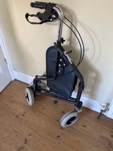 Photo of free Sturdy 3-wheeled walking aid/ rollator (Merton Park SW19) #3
