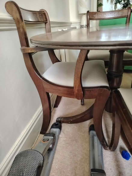 Photo of free Extending dining table & 6 chairs (Bowerham LA1) #3