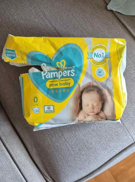 Photo of free Newborn nappies (Heath, CF14) #1