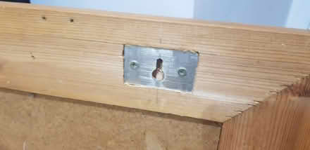 Photo of free Large pine framed mirror (Sharpstone) #3