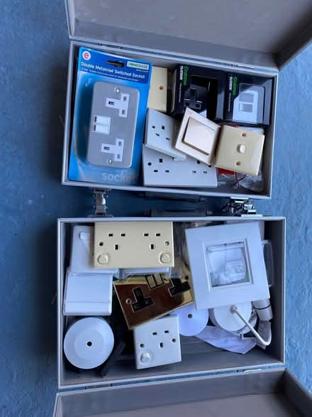 Photo of free Various domestic electrical fittings. (Canford Heath BH17) #1