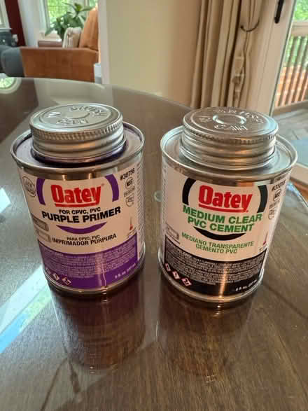Photo of free PVC Primer and Cement (New Market, Md Lake Linganore) #1