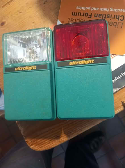 Photo of free Bicycle lights (Lydbury North SY7) #1