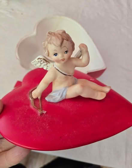 Photo of free Cherub Heart Box - broken (Warrenton) #2