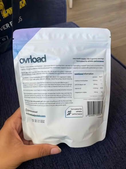 Photo of free Creatine/Electrolyte Gummies (Oadby Le2) #2
