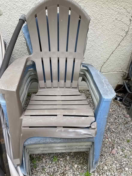 Photo of free Plastic Adirondack Chairs (Walnut Hills) #1