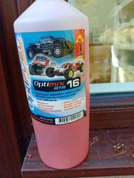 Photo of free Fuel for Remote controlled toy. (Optimax RTR 16) (Northway GL20) #1