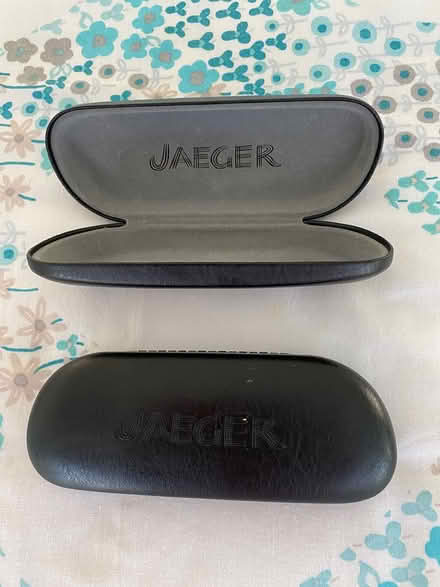 Photo of free Designer Jaeger glass cases (Sandrerstead.) #1