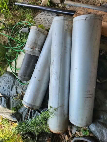 Photo of free Twin wall chimney liners 7 inch (Forest Green GL6) #1