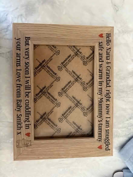 Photo of free Personalised scan photo frame (Peterborough, PE4) #1