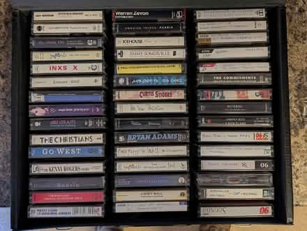 Photo of free Collection of cassette tapes (AB22) #2