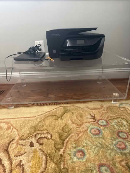 Photo of free Clear coffee table (Wildwood Bethesda, md) #2
