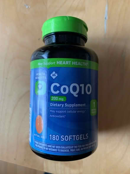 Photo of free CoQ10 softgels (Aurora near Eola & NY) #2
