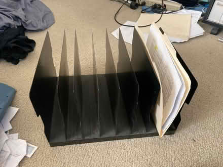 Photo of free Metal folder organizer (Cambrian area, San Jose) #1