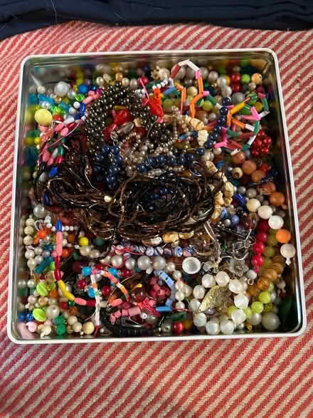 Photo of free Tin of Beads (Carlton Colville NR33) #1