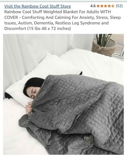 Photo of free Two Weighted Blankets. (Sale M33) #3