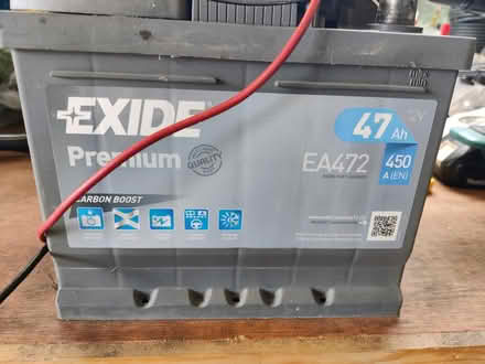 Photo of free Car battery (Gotherington GL52) #2