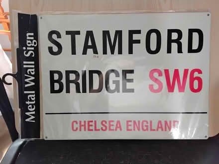 Photo of free Metal sign, Stamford Bridge (Speldhurst) #1