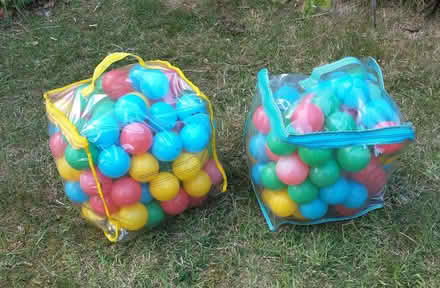 Photo of free Two packs of plastic balls (Woodheys Parks M33) #1