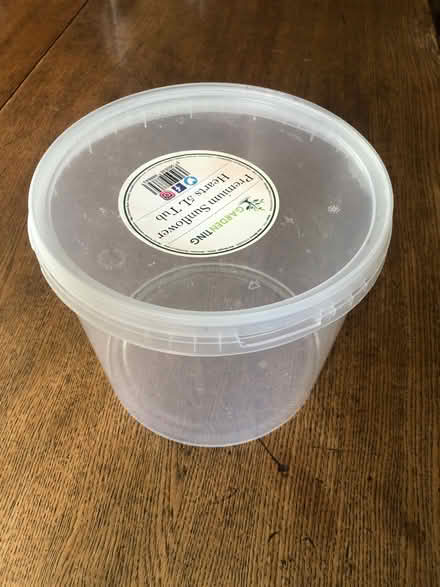 Photo of free 5 Litre plastic container with lid (Lydiard Millicent SN5) #1