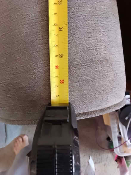 Photo of free Grey cuddle chair or 1.5 size sofa (Creekmoor BH17) #2