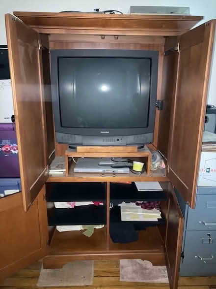 Photo of free TV armoire/cabinet (Capitol Hill 20002) #1