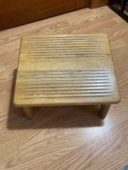 Photo of free Wooden stool (Acton, MA) #1