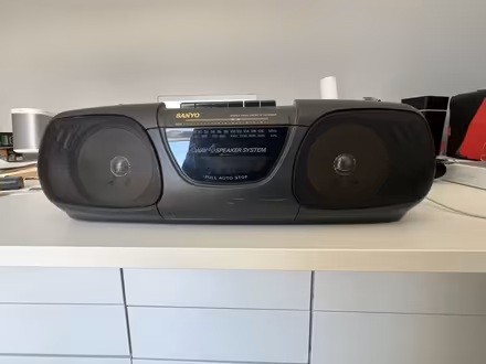 Photo of free Sanyo stereo radio cassette player (Cheltenham GL51) #1