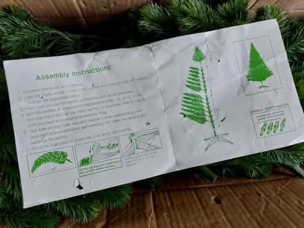Photo of free Christmas Tree, lights and decorations. (Hersham KT12) #2