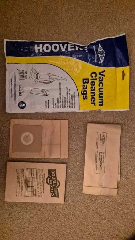 Photo of free Vacuum cleaner bags (Abington) #1
