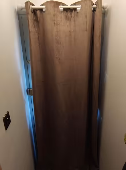 Photo of free Velvet door curtain (Weybridge, KT13) #1