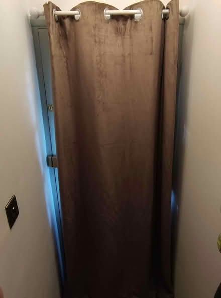 Photo of free Velvet door curtain (Weybridge, KT13) #1