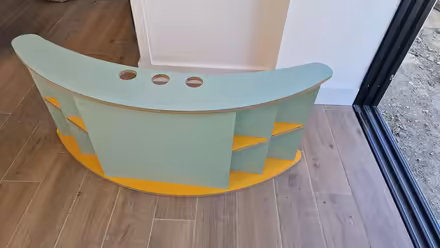 Photo of free 3 in 1 wooden play boat / shop toy (Epsom KT17) #4
