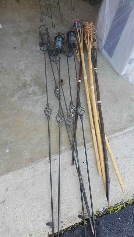 Photo of free Metal and disposable tiki torches (Haymarket Va) #1