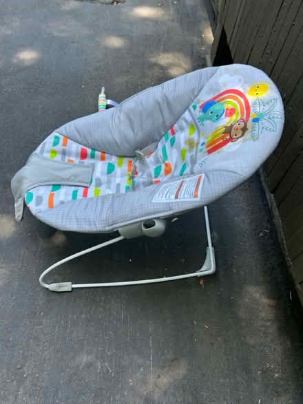 Photo of free Baby bouncer seat & removable cover (Valencia Avenue, Sunnyvale) #2