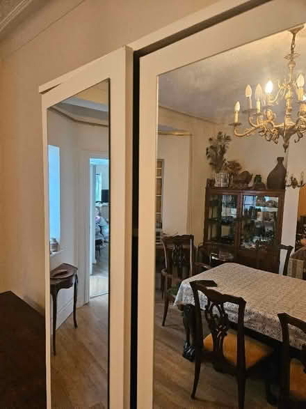 Photo of free Wardrobe 3 doors with mirror (Emlyn Gardens W12) #2