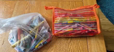 Photo of free Mixture of crayons, pencils and pens (Greaves LA1) #1