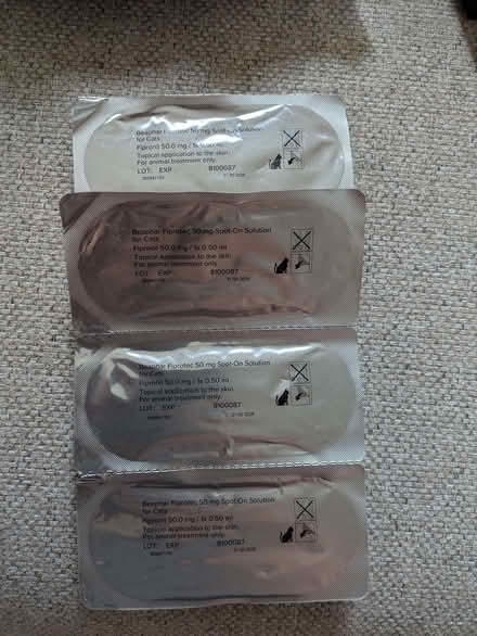 Photo of free 4x Beaphar flea treatment for cats (New Hinksey OX1) #1