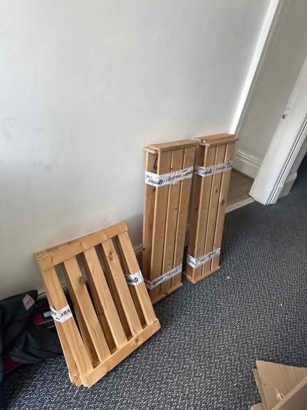 Photo of free Wooden shelves (Birkenhead) #1