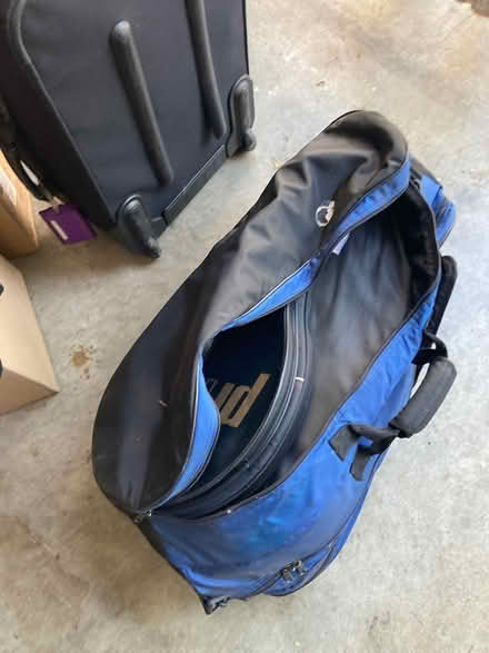 Photo of free Tennis bag with six tennis rackets (Menlo Park ca) #1