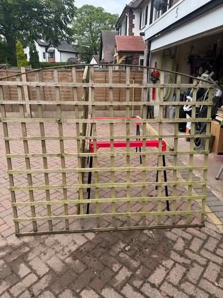 Photo of free Wooden Wall Lattice (Dean Row SK9) #1