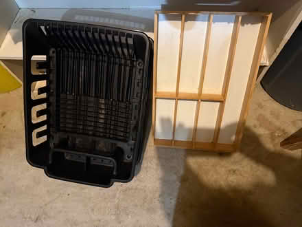 Photo of free Dish rack and wooden storage (Glenn Dale, MD) #1